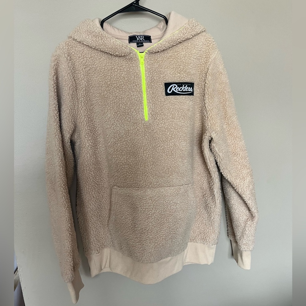 Young & reckless mens sweater